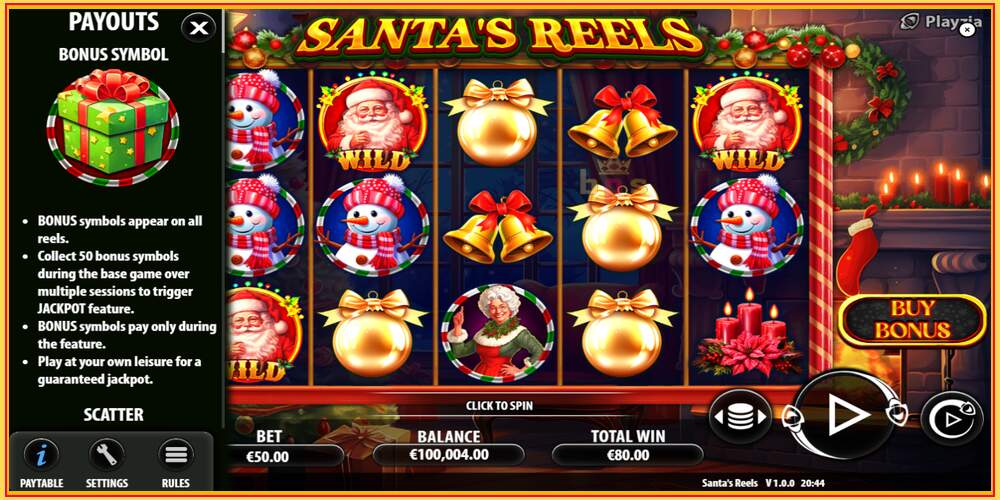 Игровой слот Santas Reels