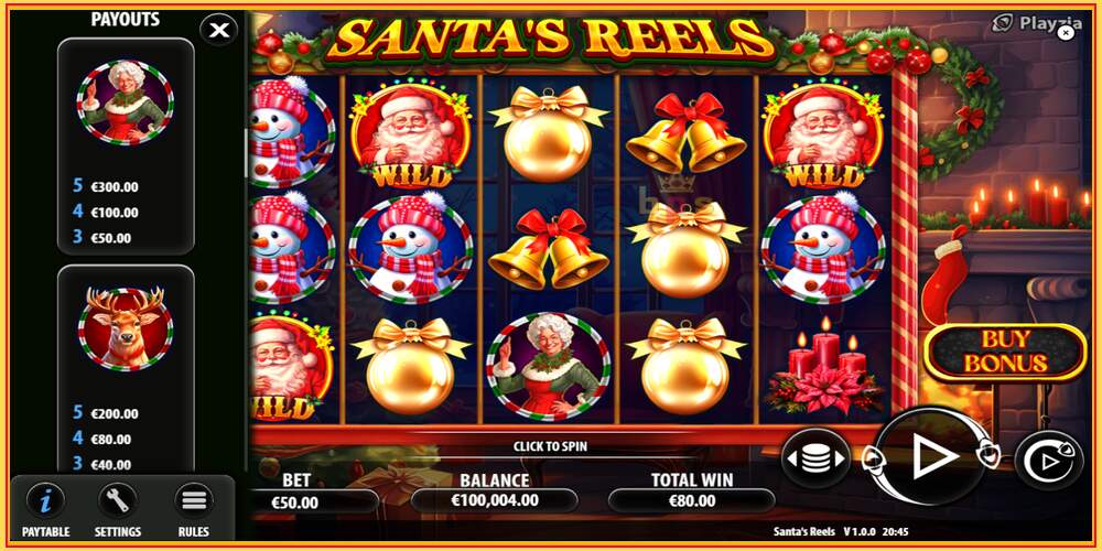 Игровой слот Santas Reels