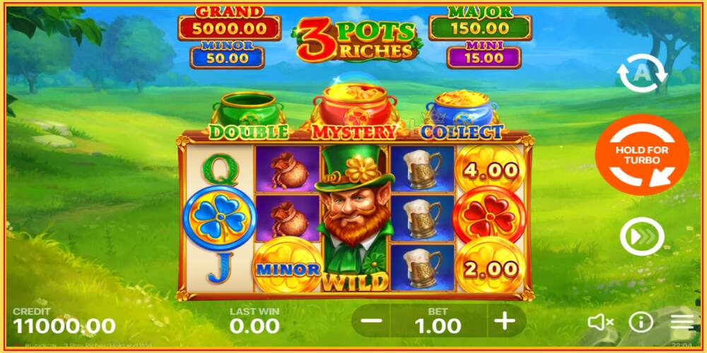 খেলার স্লট 3 Pots Riches: Hold and Win