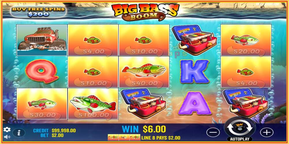 Игровой слот Big Bass Boom