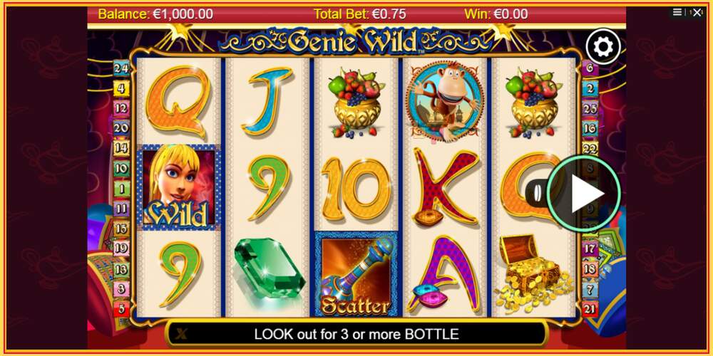 Игровой слот Genie Wild