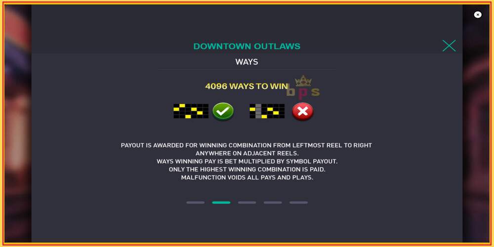 Игровой слот Downtown Outlaws