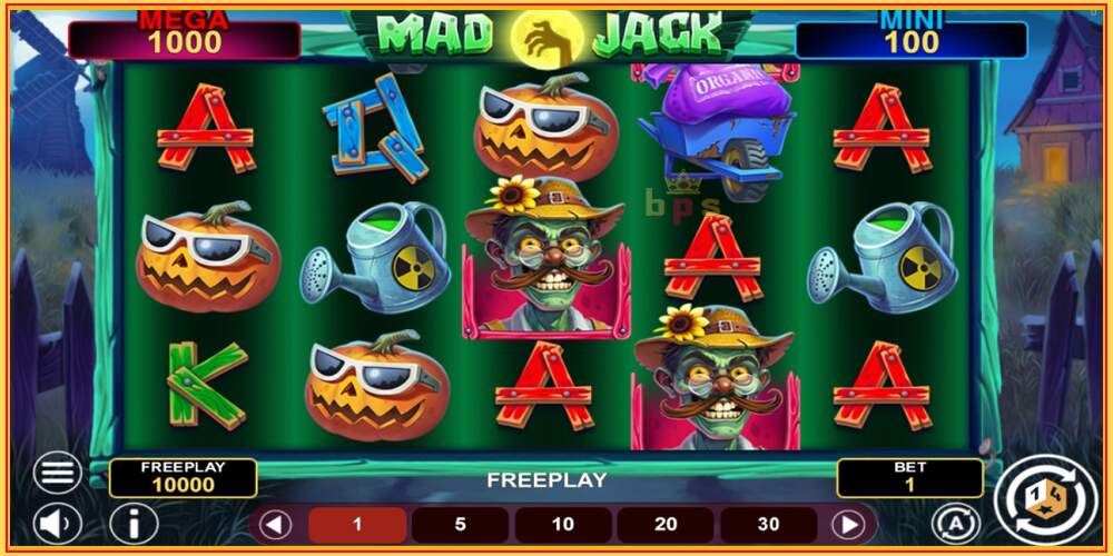 Игровой слот Mad Jack Hold & Win