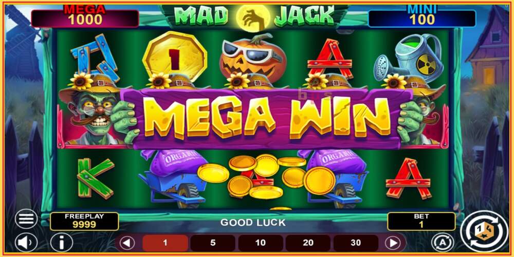 Игровой слот Mad Jack Hold & Win