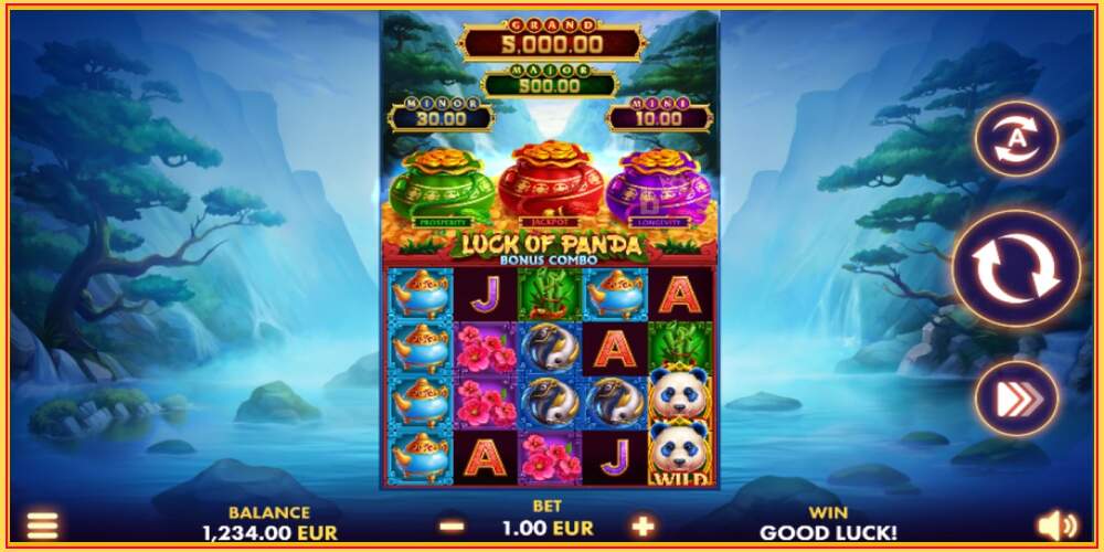 Игровой слот Luck of Panda Bonus Combo