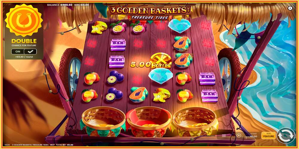 Spelslot 3 Golden Baskets: Treasure Tides