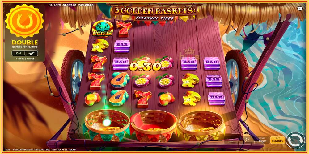 Spelslot 3 Golden Baskets: Treasure Tides