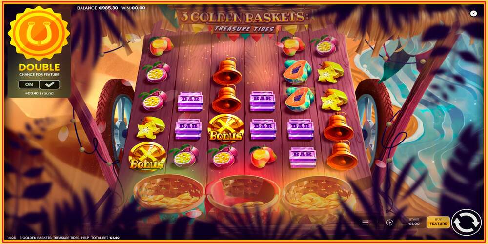 Spelslot 3 Golden Baskets: Treasure Tides