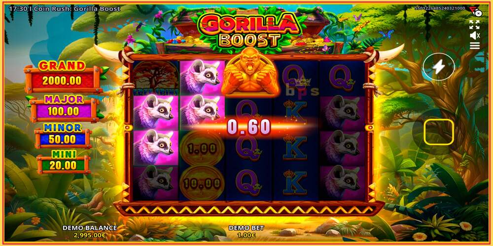 Spelslot Coin Rush: Gorilla Boost