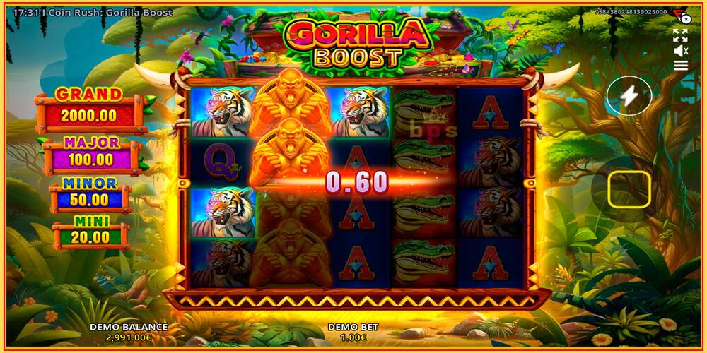 Spelslot Coin Rush: Gorilla Boost