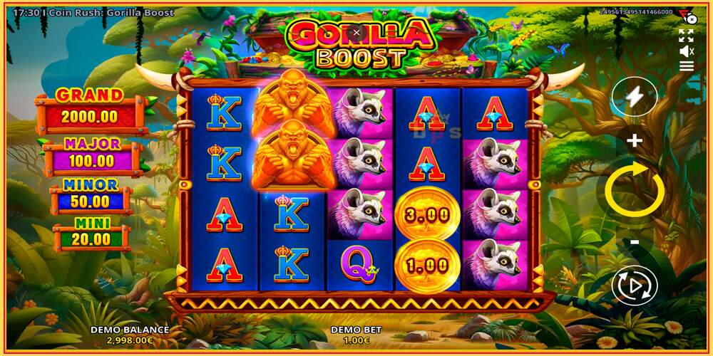 Spelslot Coin Rush: Gorilla Boost