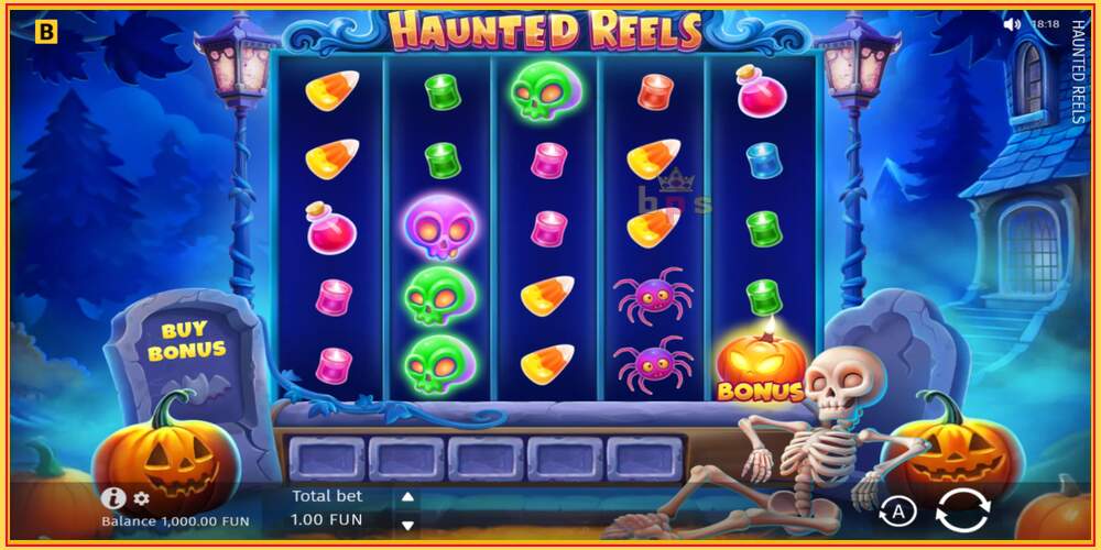 Игровой слот Haunted Reels