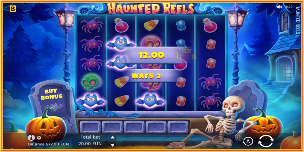 Игровой слот Haunted Reels