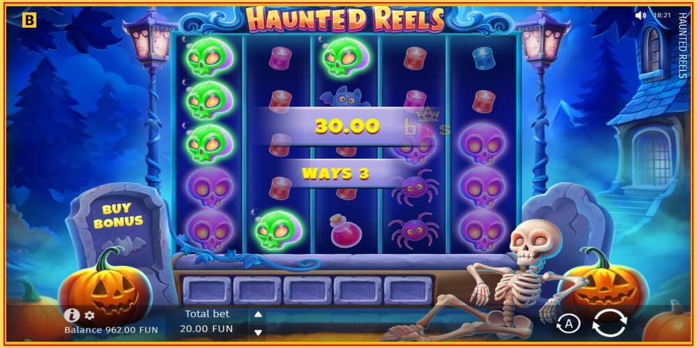 Игровой слот Haunted Reels