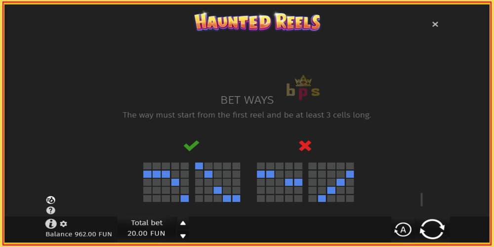 Игровой слот Haunted Reels