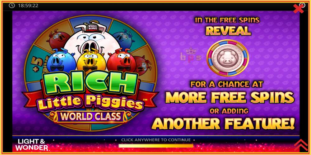 Spelslot Rich Little Piggies World Class