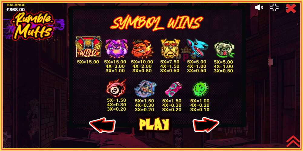 Spelslot Rumble Mutts