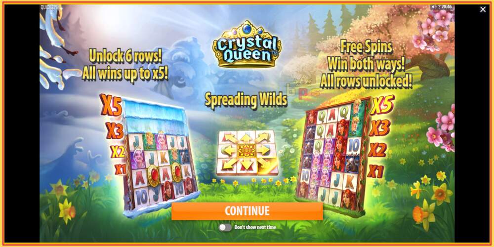 Игровой слот Crystal Queen