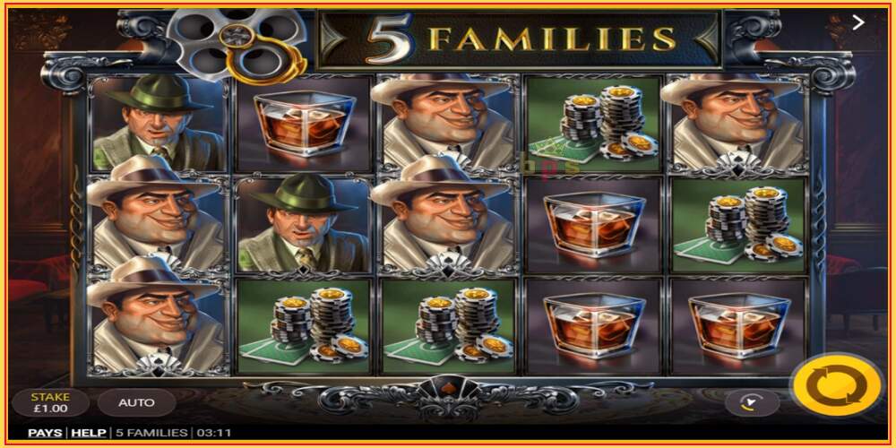 Игровой слот 5 Families