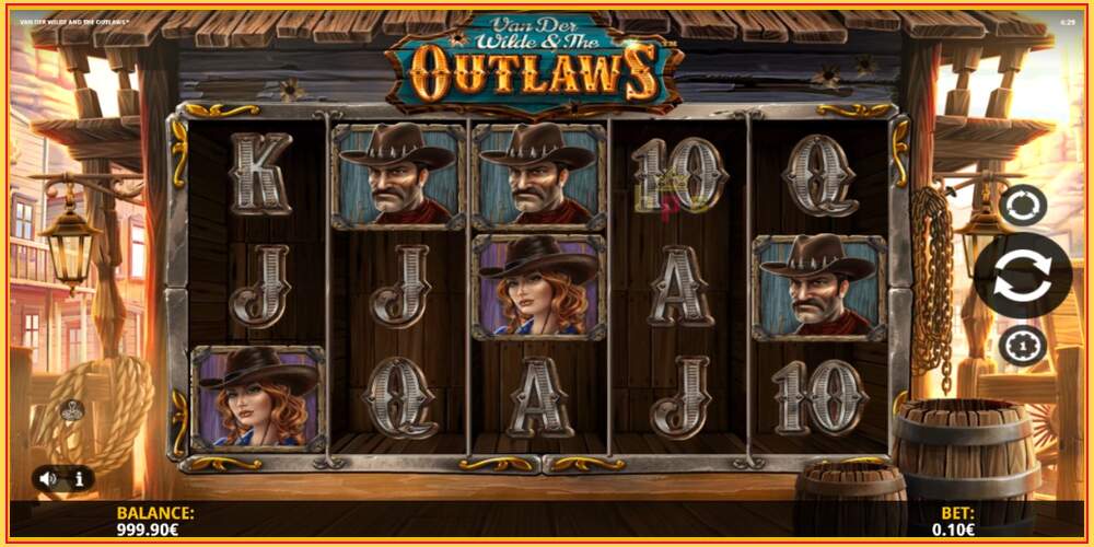 Игровой слот Van der Wilde and The Outlaws