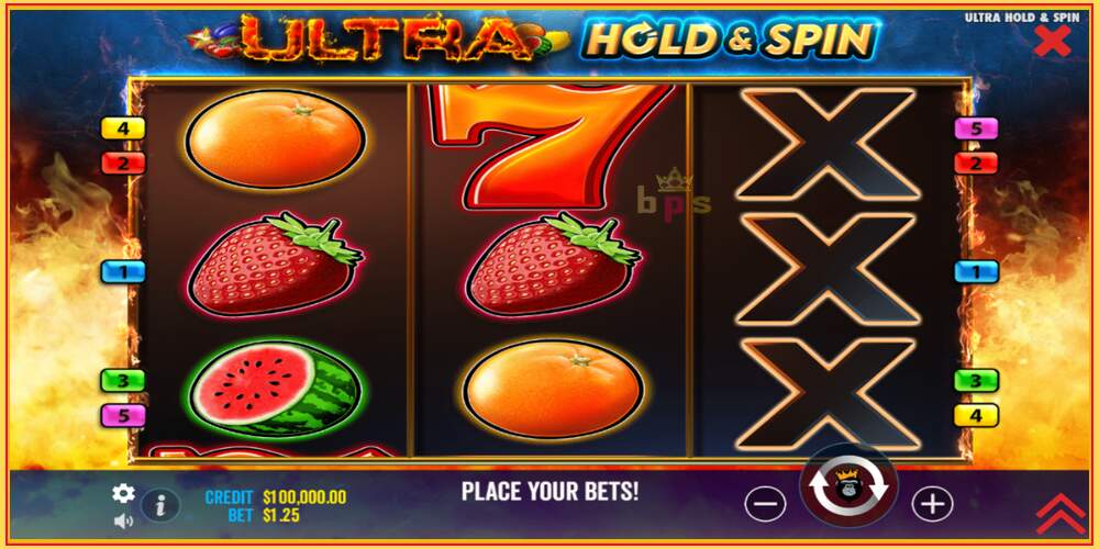 Slot permainan Ultra Hold & Spin