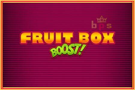 Fruit Box Boost!