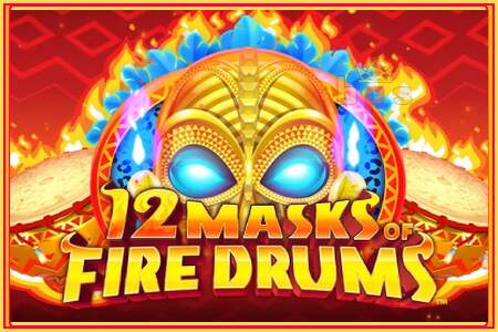 12 Masks of Fire Drums