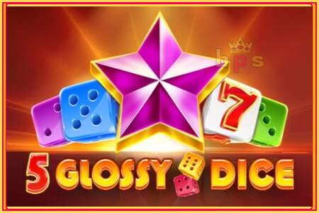 5 Glossy Dice