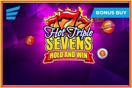 Hot Triple Sevens Hold & Win