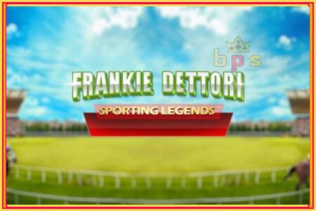 Frankie Dettori Sporting Legends