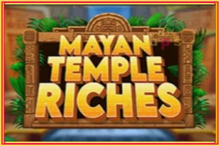 Mayan Temple Riches