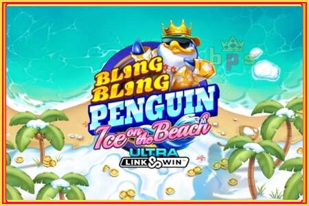 Bling Bling Penguin: Ice On The Beach